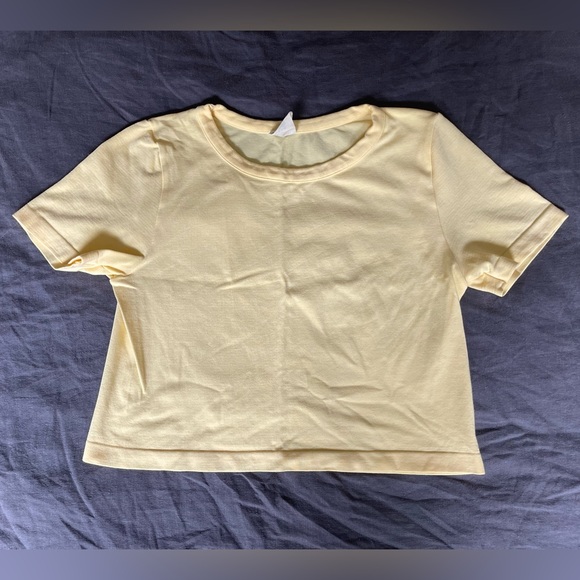 Bamboo Crop T-Shirt - Picture 2 of 2